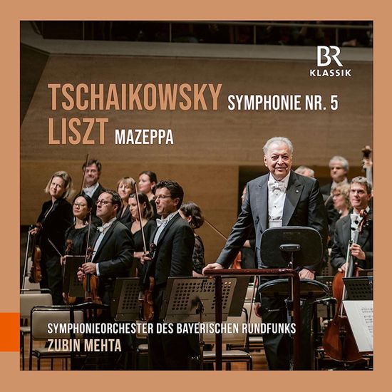 SYMPHONIE NR.5,& MAZEPPA/ ZUBIN MEHTA [차이콥스키, 리스트: 교향곡 5번 & 마제파: 주빈 메타]
