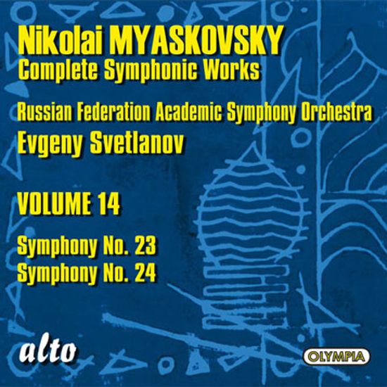 COMPLETE SYMPHONIC WORKS VOL.14: SYMPHONIES NO.23 & 24/ EVGENY SVETLANOV