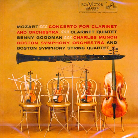 CONCERTO FOR CLARINET/ BENNY GOODMAN, CHARLES MUNCH [SONY ORIGINALS]