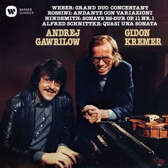 GRAND DUO CONCERTANT & ROSSINI, HENDEMITH, SCHNITTKE/ GIDON KREMER, ANDREI GAVRILOV [UHQ] [크레머 & 가브릴로프: 베버 그랜드 듀오 콘체르탄테, 로시니, 힌데미트, 슈니트케]