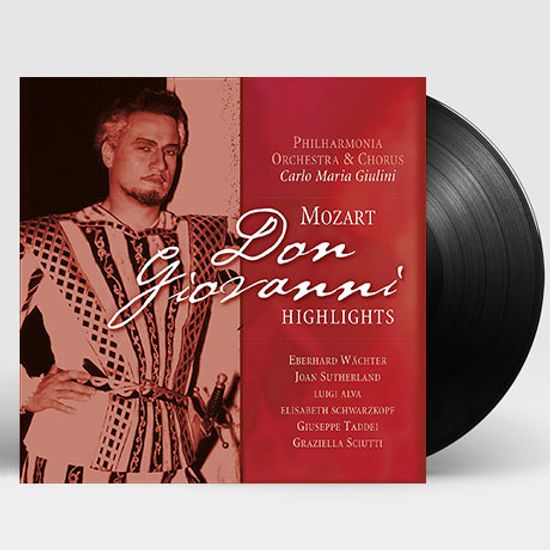 DON GIOVANNI HIGHLISHTS/ CARLO MARIA GIULINI [모차르트: 돈 조반니 하이라이트 - 줄리니] [180G LP]