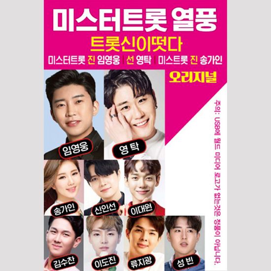 미스터트롯 열풍: 트롯신이떴다 [USB]