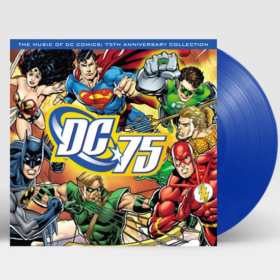 THE MUSIC OF DC COMICS: 75TH ANNIVERSARY COLLECTION [DC 코믹스 75주년 기념 콜렉션] [180G BLUE LP]