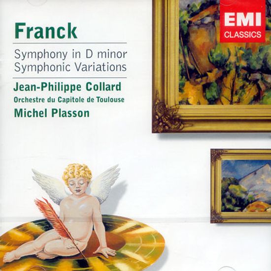 SYMPHONY IN D MINOR/ SYMPHONIC VARIATIONS/ JEAN-PHILIPPE COLLARD/ MICHEL PLASSON