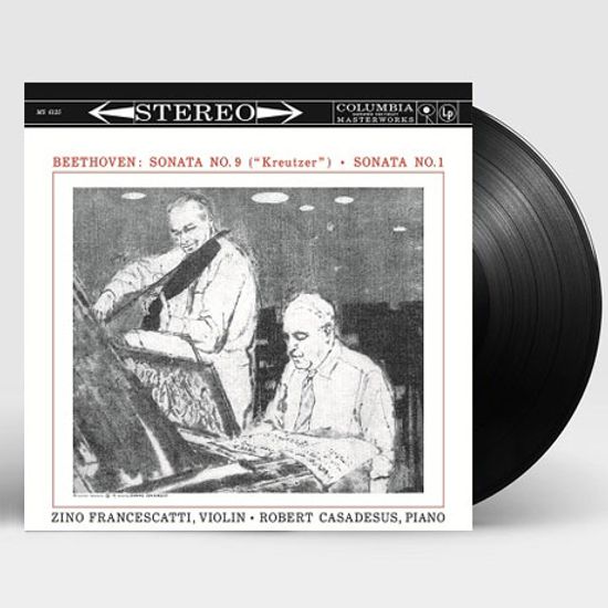 SONATA NO.9 'KREUTZER' & SONATA NO.1/ ZINO FRANCESCATTI, ROBERT CASADESUS [180G LP] [베토벤: 바이올린 소나타 9번 <크로이처>]