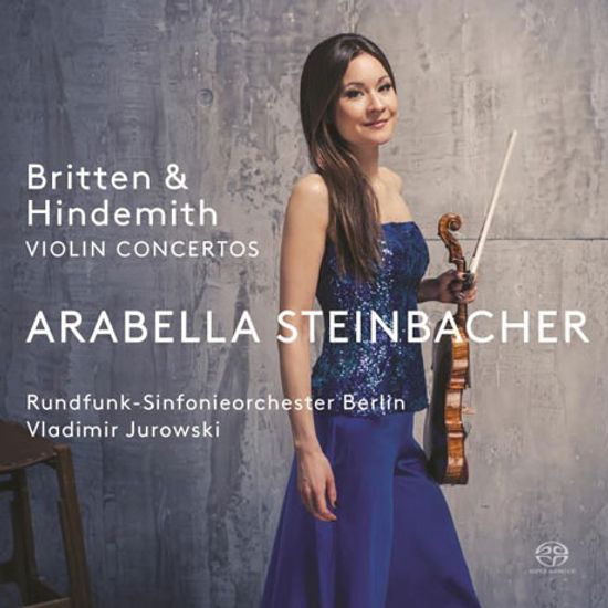VIOLIN CONCERTOS/ ARABELLA STEINBACHER, VLADIMIR JUROWSKI [SACD HYBRID] [브리튼 & 힌데미트: 바이올린 협주곡]