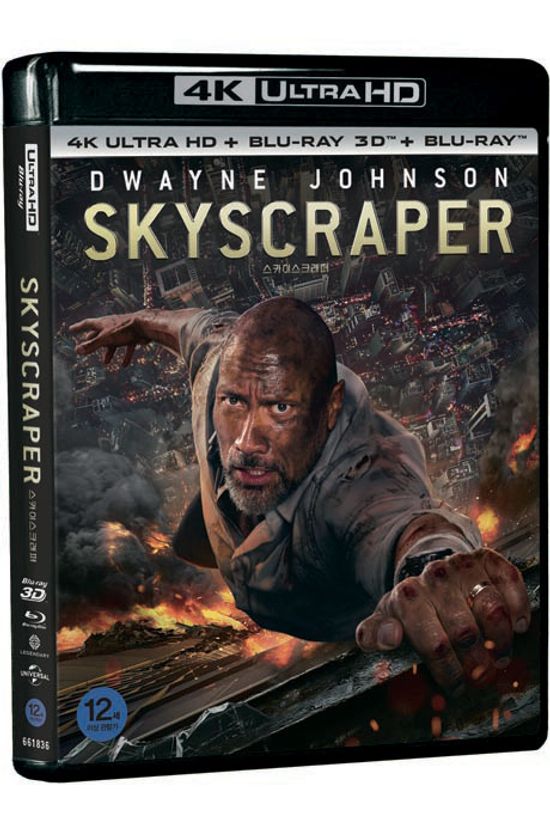 [최강화질핫세일] 스카이스크래퍼 4K UHD+3D+2D [한정판] [SKYSCRAPER]