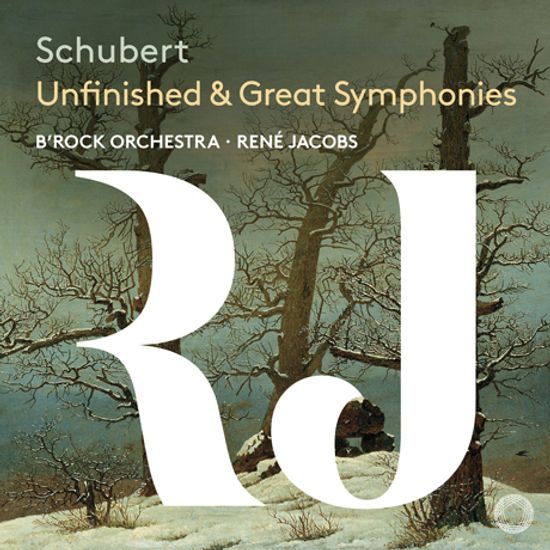 UNFINISHED AND GREAT SYMPHONIES/ RENE JACOBS [슈베르트: 교향곡 8번 ”미완성” & 9번 ”그레이트” - 르네 야콥스]