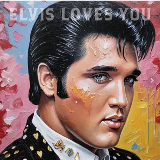 ELVIS LOVES YOU [180G RED & TRANSPARENT LP]