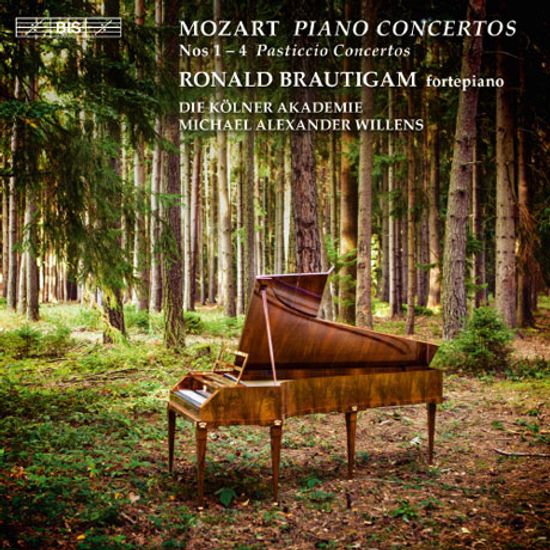 PIANO CONCERTOS NOS.1-4/ RONALD BRAUTIGAM, MICHAEL ALEXANDER WILLENS [SACD HYBRID] [모차르트: 피아노 협주곡 - 로날드 브라우티함]