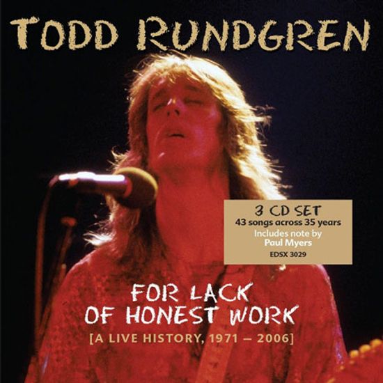 FOR LACK OF HONEST WORK: A LIVE HISTORY 1971-2006 [DELUXE]