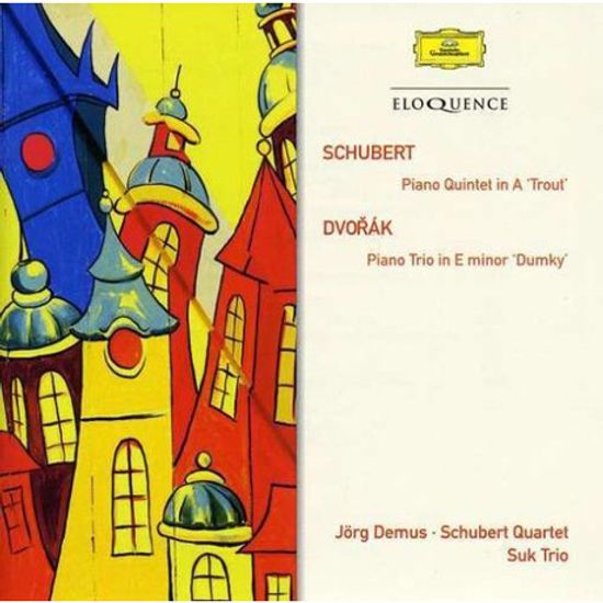 PIANO QUINTET IN A `TROUT`/ JORG DEMUS, SCHUBERT QUARTET