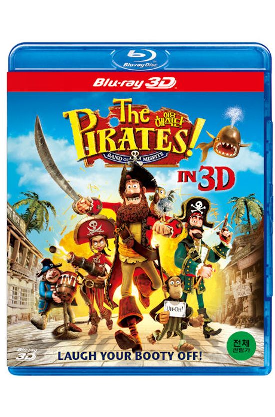 허당 해적단 3D [초회한정 캐릭터 타투 1:1 증정] [THE PIRATES! BAND OF MISFITS IN 3D]