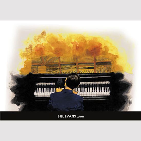 빌 에반스(가로) & 루미 [70*50] [포스터+지관통]