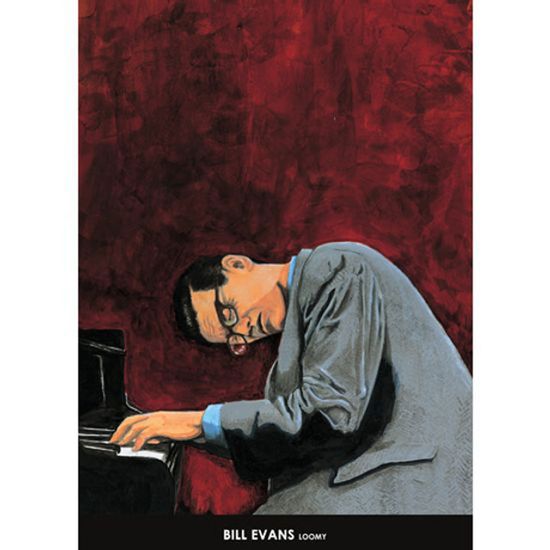 빌 에반스(세로) & 루미 [50*70] [포스터+지관통]