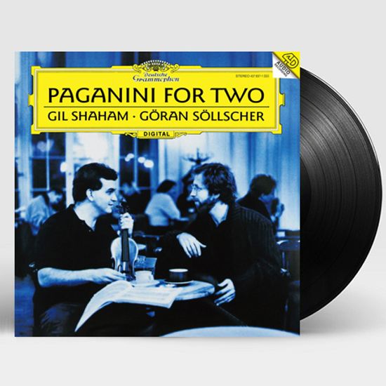 PAGANINI FOR TWO/ GIL SHAHAM, GORAN SOLLSCHER [파가니니: 바이올린과 기타를 위한 작품집 - 길 샤함 & 외란 쇨셔] [ANALOGPHONIC 180G LP]