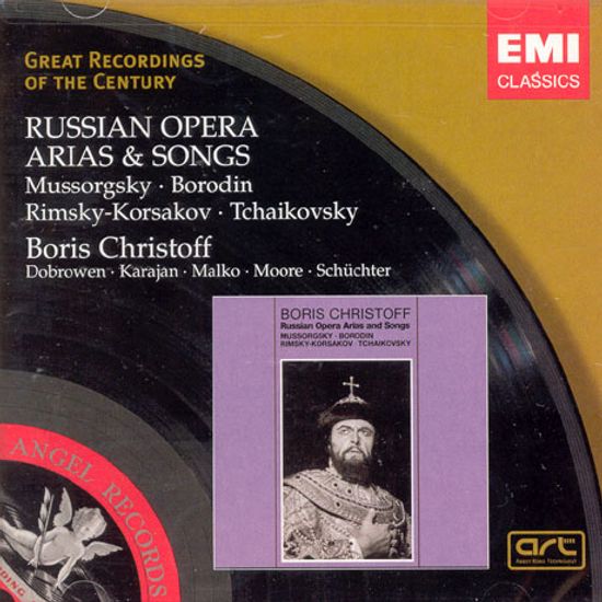 RUSSIAN OPERA ARIAS & SONGS [GREAT RECORDINGS OF THE CENTURY]