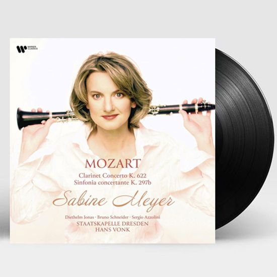 CLARINET CONCERTO K.622, SINFONIETTA CONCERTANTE K.297B/ SABINE MEYER, HANS VONK [모차르트: 클라리넷 협주곡 - 자비네 마이어] [180G LP]