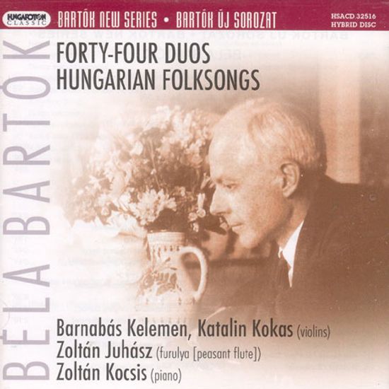 44 DUOS/ HUNGARIAN FOLKSONGS [SACD HYBRID]