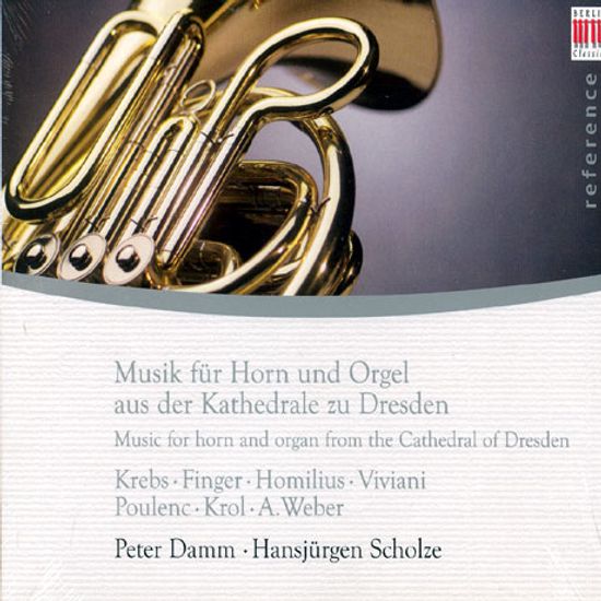 MUSIC FOR HORN AND ORGAN FROM THE CATHEDRAL OF DRESDEN/ PETER DAMM [호른과 오르간을 위한 음악]