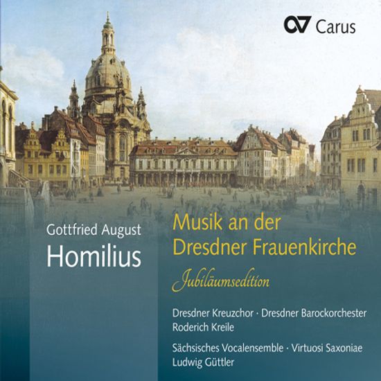 MUSIK AN DER DRESDNER FRAUENKIRCHE/ RODERICH KREILE, LUDWIG GUTTLER [호밀리우스: 드레스덴 성모교회를 위한 음악]