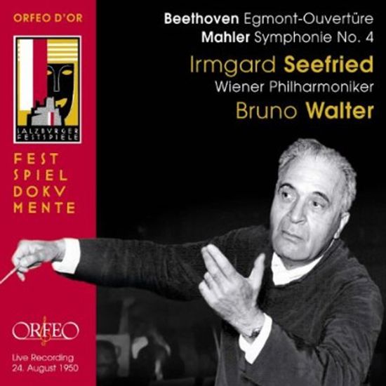 EGMONT OUVERTURE & SYMPHONIE NO.4/ IRMGARD SEEFRIED, BRUNO WALTER