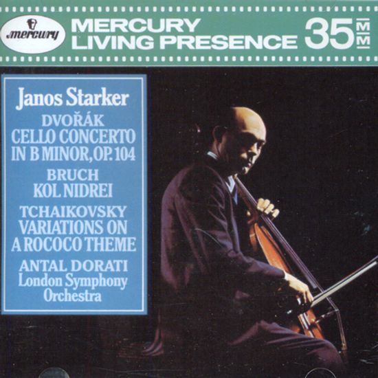 CELLO CONCERTO & KOL NIDREI/ JANOS STARKER, ANTAL DORATI [야노스 슈타커: 첼로 협주곡 & 콜 니드라이] [이 한장의 역사적 명반 시리즈 37]