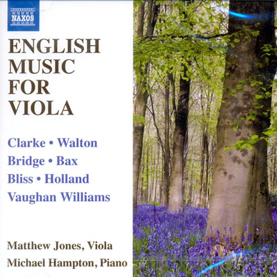ENGLISH MUSIC FOR VIOLA/ MATTHEW JONES, MICHAEL HAMPTON