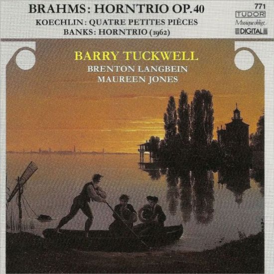HORNTRIO OP.40/ BARRY TUCKWELL [브람스: 혼 삼중주 & 쾨클랭, 뱅크스 - 터크웰]