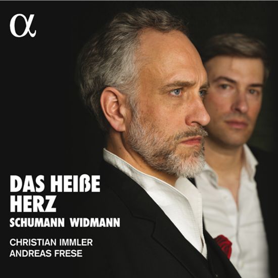 DAS HEISSE HERZ/ CHRISTIAN IMMLER, ANDREAS FRESE [슈만 & 비트만: 가곡집 - 크리스티안 이믈러]
