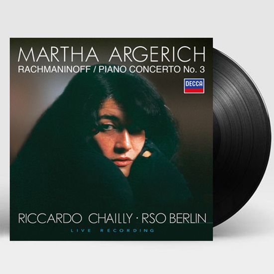 PIANO CONCERTO NO.3/ MARTHA ARGERICH, RICCARDO CHAIILY [라흐마니노프: 피아노 협주곡 3번 - 아르헤리치] [180G LP]