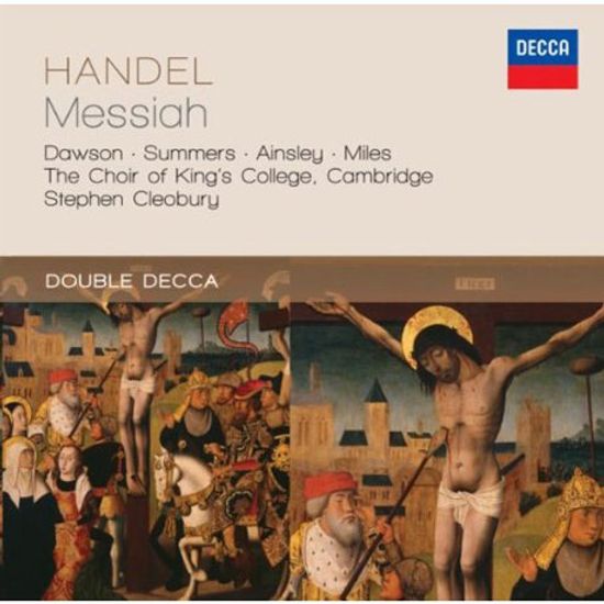 MESSIAH/ LYNNE DAWSON, STEPHEN CLEOBURY [DOUBLE DECCA]