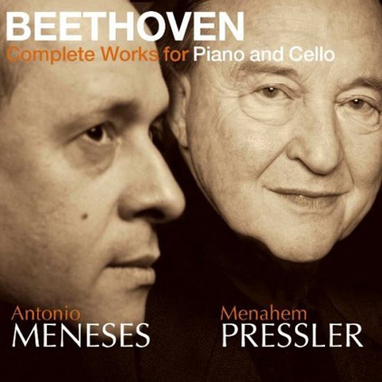 COMPLETE WORKS FOR PIANO AND CELLO/ MENAHEM PRESSLER, ANTONIO MENESES