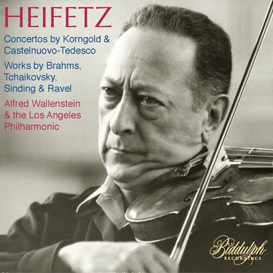 CONCERTOS/ HEIFETZ & LA PHILHARMONIC [콘골트 & 카스텔누보-테데스코: 바이올린 협주곡, 바이올린 협주곡 2번 ‘예언자’ 외 - 야샤 하이페츠, LA 필하모닉]
