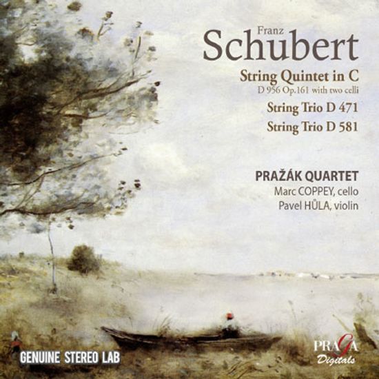 QUINTET IN C D956, STRING TRIOS D471, 581/ PRAZAK QUARTET, MARC COPPEY, PAVEL HULA [슈베르트: 현악 5중주, 현악 트리오]