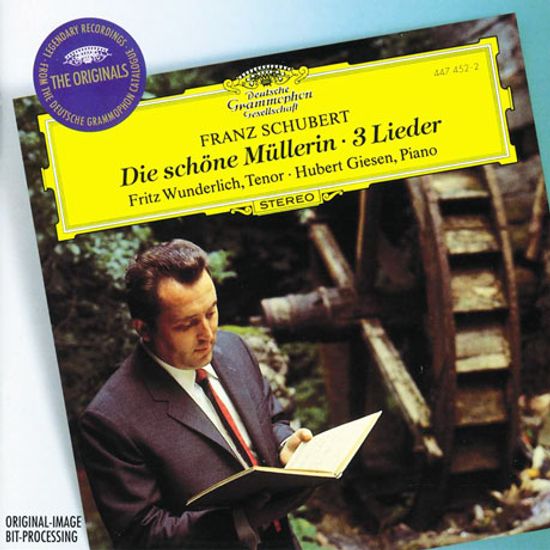 DIE SCHONE MULLERIN & 3 LIEDER/ FRITZ WUNDERLICH, HUBERT GIESEN [THE ORIGINALS] [슈베르트: 아름다운 물방앗간 아가씨 - 프리츠 분덜리히]