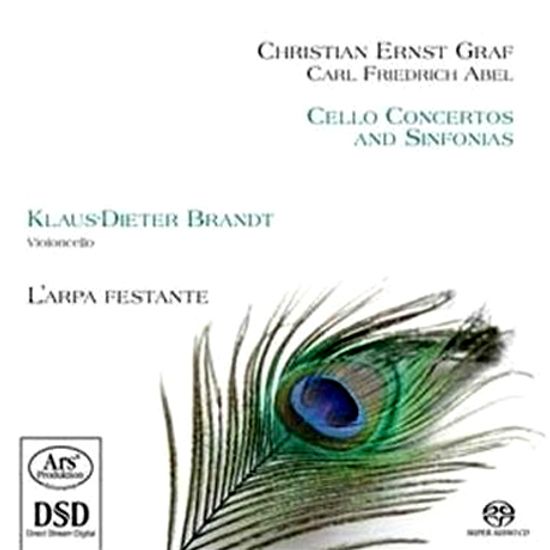 CELLO CONCERTOS AND SINFONIAS/ KLAUS-DIETER BRANDT, L`ARPA FESTANTE [SACD HYBRID]