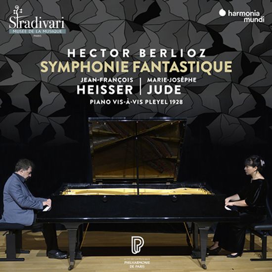 SYMPHONIE FANTASTIQUE/ JEAN-FRANCOIS HEISSER, MARIE JOSEPHE JUDE [베를리오즈: 환상 교향곡(네손 피아노 버전) - 장 프랑스와 에세, 마리 조제프 쥬드]
