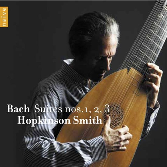 SUITES NOS.1, 2, 3/ HOPKINSON SMITH [바흐: 무반주 첼로 모음곡(테오르보) - 홉킨슨 스미스]