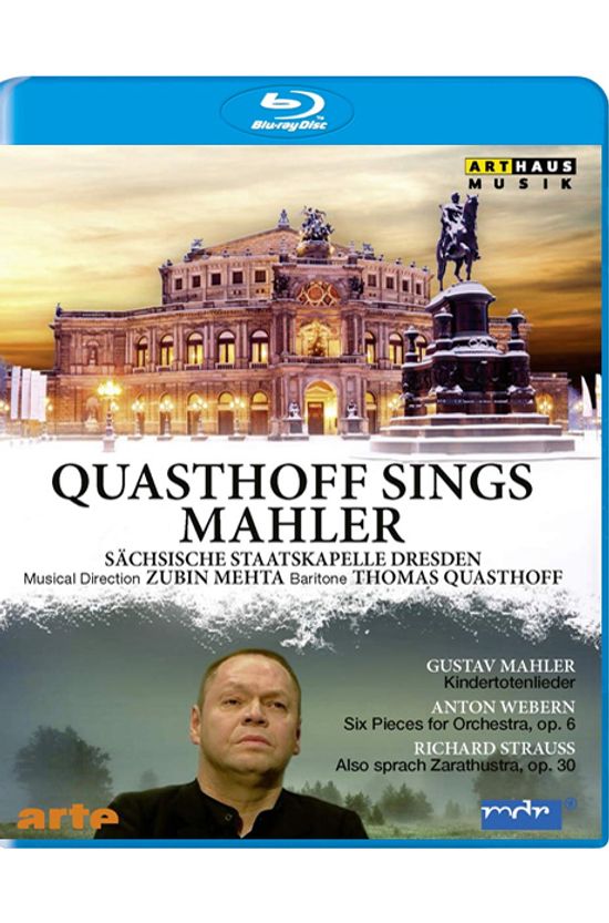 SINGS MAHLER/ ZUBIN MEHTA [토마스 크바스토프가 부르는 말러, 베베른, 슈트라우스 - 주빈 메타]