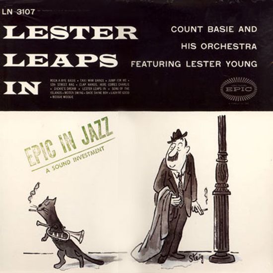 LESTER LEAPS IN: FEATURING LESTER YOUNG [LP]