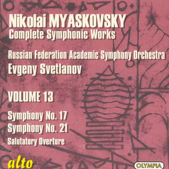 COMPLETE SYMPHONIC WORKS VOL.13/ EVGENY SVETLANOV