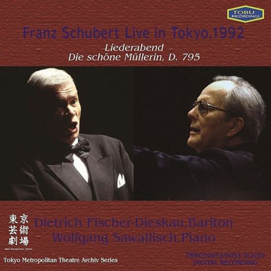 LIEDERABEN - LIVE IN TOKYO 1992/ DIETRCIH FISCHER-DIESKAU, WOLFGANG SAWALLISCH [슈베르트: 가곡 - 도쿄 라이브 | 피셔-디스카우, 자발리쉬]