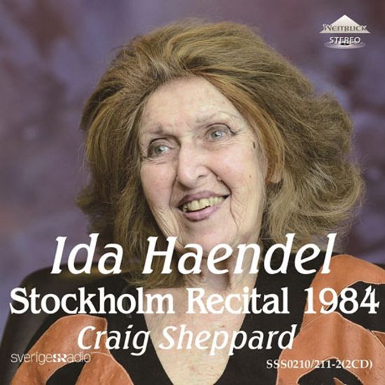 STOCKHOLM RECITAL 1984/ CRAIG SHEPPARD [이다 헨델: 스톡홀름 리사이틀]