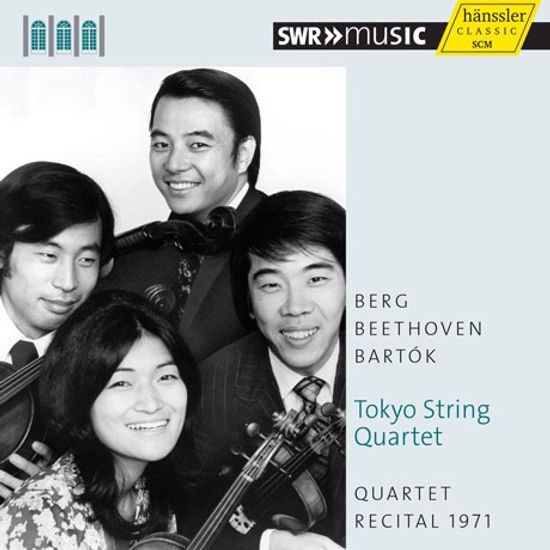 BERG, BEETHOVEN, BARTOK: QUARTET RECITAL 1971