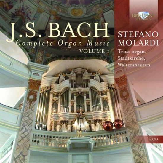 COMPLETE ORGAN MUSIC VOL.1/ STEFANO MOLARDI [바흐: 오르간 작품집 1권]