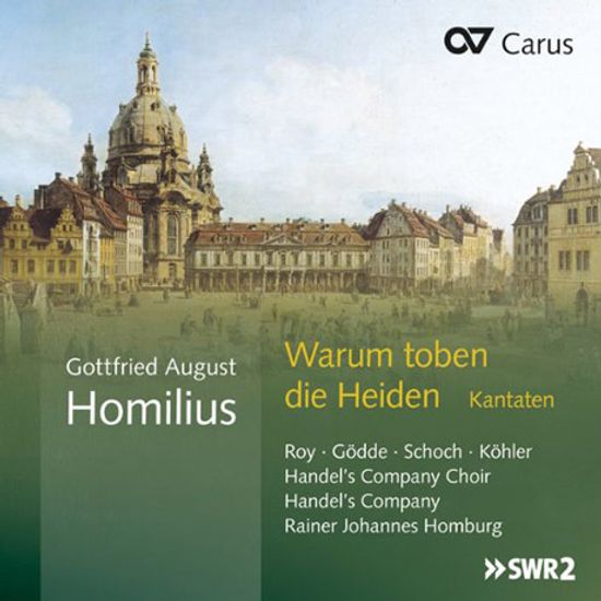 WARUM TOBEN DIE HEIDEN: KANTATEN/ RAINER JOHANNES HOMBURG [호밀리우스: 칸타타 작품집]