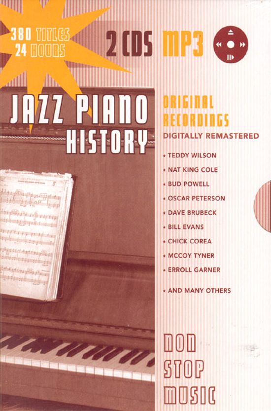 JAZZ PIANO HISTORY: NON STOP MUSIC [MP3 CD]