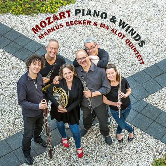 PIANO & WINDS/ MARKUS BECKER, MA`ALOT QUINTETT [ 모차르트: 피아노와 목관을 위한 작품집 - 베커, 마알로트 목관 오중주단]