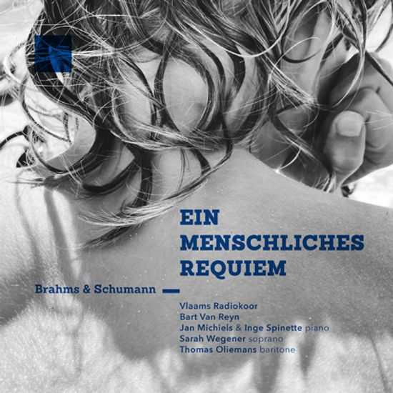 EIN MENSCHLICHES REQUIEM/ JAN MICHIELS, INGE SPINETTE, VLAAMS RADIOKOOR [브람스: 독일 레퀴엠(피아노 듀오 반주 버전) & 슈만: 어린이의 정경]